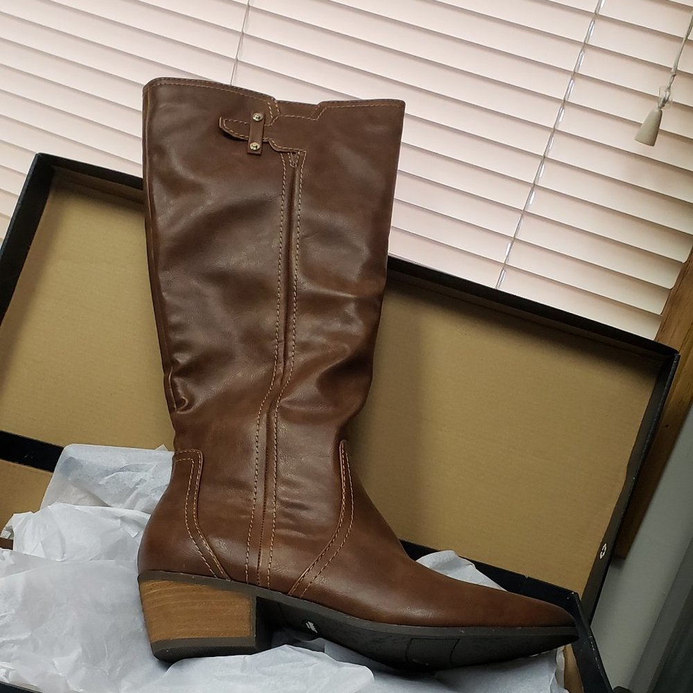 Dr. Scholls Brilliance Tall Boots, Brown - Picture 4 of 5